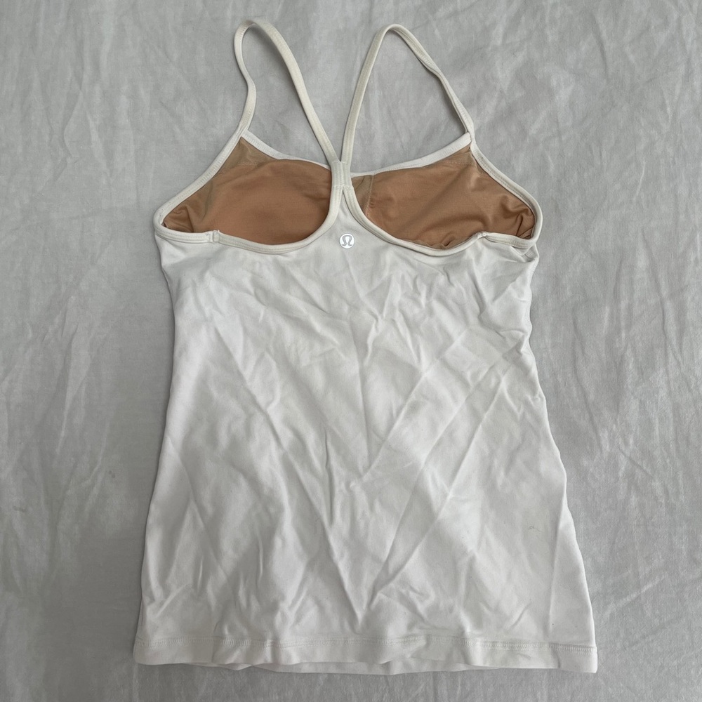 LULULEMON WHITE TANK